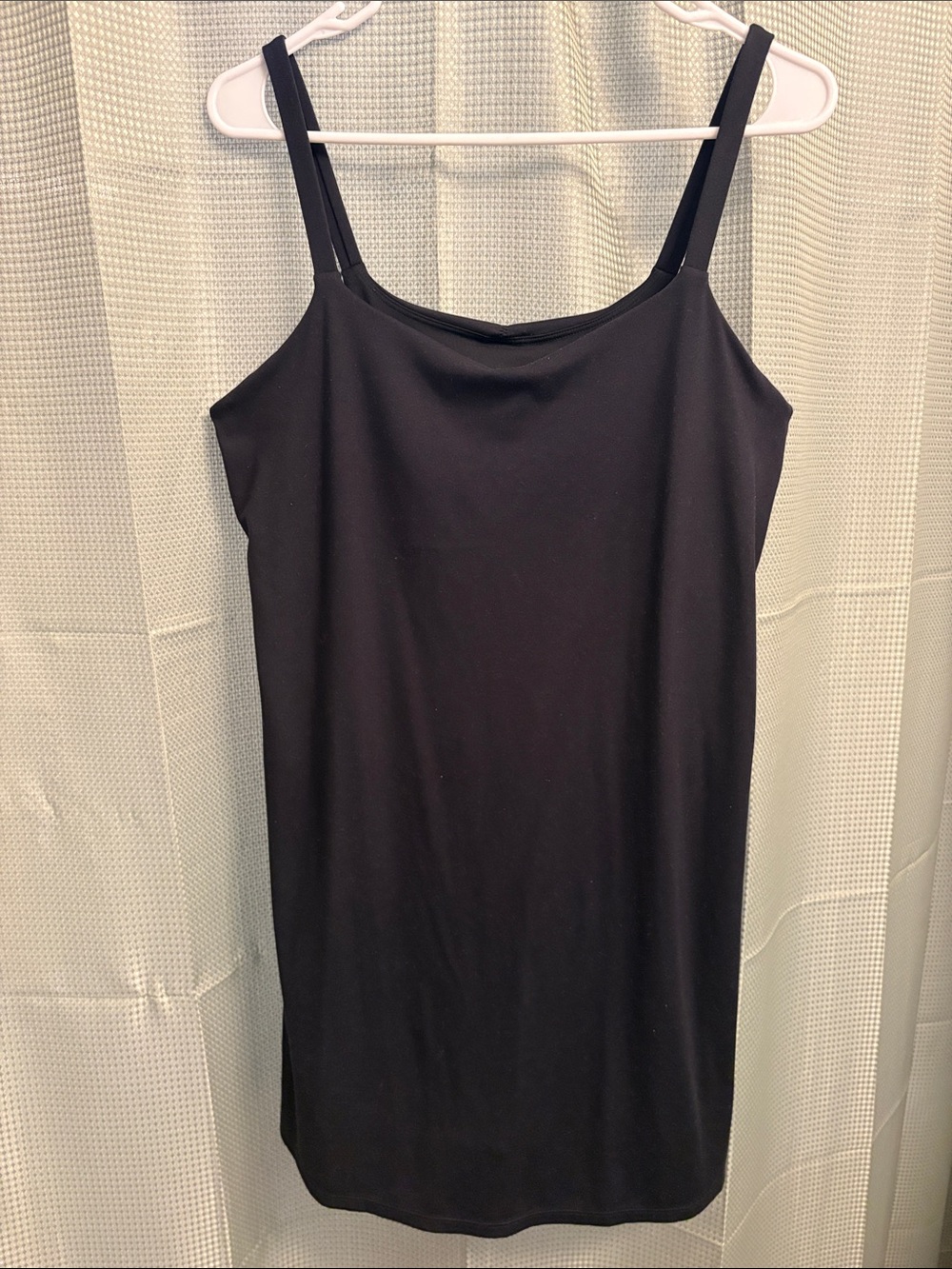 Women's Black Athletic Tank Dress